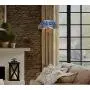 Tiffany Floor Lamp, Capulina Handcrafted Stained Glass Lamp, Beautiful Dragonfly Style Tiffany Pole Lamp, Stained Glass Floor Lamps, Stained Glass Floor Lamp (Tall: 66 x H18 inches)