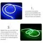 iNextStation Neon LED Strip Light 16.4ft/5m 12V DC 600 SMD2835 LEDs Waterproof Flexible LED NEON Light for Indoors Outdoors Decor [ Warm White | No Power Adapter]