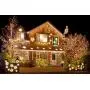 OZS-115Ft 300LED Super Bright Christmas String Lights Indoor/Outdoor, Waterproof 8 Modes (UL Certified), Green Wire Christmas Lights for Xmas Tree Garden Patio Decor (Warm White Unextendable) OZS-115Ft 300LED Super Bright Christmas String Lights Indoor/Outdoor, Waterproof 8 Modes (UL Certified), Green Wire Christmas Lights for Xmas Tree Garden Patio Decor (Warm White Unextendable)