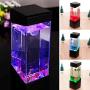 Amazed Jellyfish Ocean Mood Led Motion Night Light Lamp Color Changing for Aquarium Tank Living Room Bedside Table Office Desk Desktop Home Decor Gift Item Modern Design Lighting Effects Lamp
