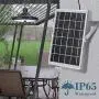 Upgraded Double Head Solar Pendant Light Motion Sensor JACKYLED IP65 Waterproof Outdoor LED Shed Light with Dimmable Remote Control 16.4Ft Cord for Patio Barn Chicken Coop Gazebo Garage, Cool White
