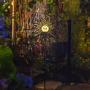 Homeimpro Sun Solar Lights Garden Outdoor,Crackle Glass Globe Stake Lights,Waterproof LED Lights for Garden,Lawn,Patio or Courtyard