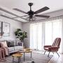 52'' Modern Ceiling Fan Light with Remote Control Mid-Century LED Chandelier Fan for Living Room Dining Room Bedroom … 52'' Modern Ceiling Fan Light with Remote Control Mid-Century LED Chandelier Fan for Living Room Dining Room Bedroom …