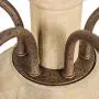 RC 6-Light Farmhouse Chandelier Retro Wood Chandelier Apply to ,Dining Room,Kitchen Island, Restaurant,Candle,Dining Room,Foyer