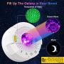 Galaxy Light Projector for Bedroom,Starry Night Light Projector,Nebula Cloud/Ocean Wave,Auto Timer,Star Projector for Kids Adults,Bedroom Light,Ceiling,Smart App Works with Alexa Google Assistant