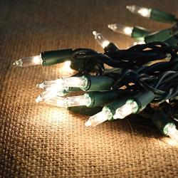 3 Sets 150 Counts Clear Green Wire Christmas Light, Warm White Lights for Indoor or Outdoor Christmas Decorations