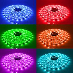 Daybetter Led Strip Lights 16.4ft with Remote Controller and Power Supply