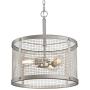 Westinghouse Lighting 6371200 Emmett Three-Light Indoor Pendant Light, Galvanized Steel Finish