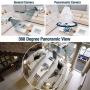 1080P Smart Bulb Security Camera, 360 Degree Panoramic 2.4G WiFi Camera Indoor/Outdoor Wireless Video Surveillance IP Camera for Baby/Pet Monitor with Night Vision, Two Way Audio, Montion Detection 1080P Smart Bulb Security Camera, 360 Degree Panoramic 2.4G WiFi Camera Indoor/Outdoor Wireless Video Surveillance IP Camera for Baby/Pet Monitor with Night Vision, Two Way Audio, Montion Detection