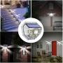 Solar Motion Sensor Light Outdoor, Lantoo 40 LEDs Solar Lights Outdoor, IP65 Waterproof Solar Security Decorative Wall Lights 270° Wide Angle for Step Stair, Yard, Path, Patio, Fence, Garage (4 Pack)