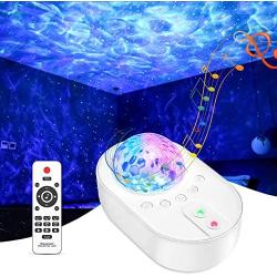 NUMIFUN Star Projector Light Projector for Bedroom Star Projector Nebula Galaxy Projector with Bluetooth Speaker and Remote Control Ocean Wave Projector for Baby Kids Game Rooms Home Theater