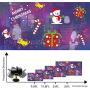 LED Halloween Christmas Outdoor HolidayProjector Lights Ocean Wave 16Slides Projection Light Remote Control WaterproofIndoor Outdoor for Holidays HalloweenParties Xmas