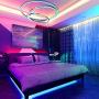 Led Lights for Bedroom,49.2 Feet of Music Sync Changing Color Led Strip Lights,40 Keys Remote and Application Control Rope Lights,Adjust 16 Million Colors Led Light Strips for Party Home Decoration