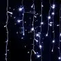Twinkle Star 360 LED Icicle Christmas Lights Outdoor Dripping Icicle Lights, 29.5ft 8 Modes Curtain Fairy Lights with 60 Drops, Indoor Xmas Holiday Wedding Party Decorations, Cool White Twinkle Star 360 LED Icicle Christmas Lights Outdoor Dripping Icicle Lights, 29.5ft 8 Modes Curtain Fairy Lights with 60 Drops, Indoor Xmas Holiday Wedding Party Decorations, Cool White
