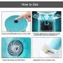 Electronic Mosquito Killer USB Powered LED Inhaler Mosquito Repellent Lamp Bug Zapper Insect Fly Pest Catcher for Indoor Outdoor No Radiation, Ultra-Quiet