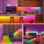 Govee RGBIC LED Strip Lights, Color Changing LED Lights with App Control, 64 Scene Modes, Music Mode, Easy Installation Light Strip for Bedroom, Kitchen, Party, Living Room