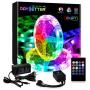 Daybetter 65.6ft Led Strip Lights Sync to Music with Remote Control (2 Rolls of 32.8ft)