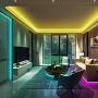Ksipze Led Strip Lights 32.8ft Rgb Color Changing with 44 Keys Remote and 12V Power Supply for Bedroom Kitchen Home Decoration