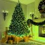 Ollny Led String Lights 66ft 198 LED 8 Color Changing Christmas Tree Lights Plug in with Remote Control, Twinkle Lights with 64 Lighting Modes Waterproof for Room Indoor Outdoor Party Garden Wedding