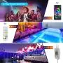 LED Strip Lights, EACHPAI 82ft/25m Smart Led Light Strips Music Sync, Color Charging RGB Light Strip, Bluetooth/24 Key Remote/Switch Control Led Lights for Bedroom, Home Decoration, Party, Festival