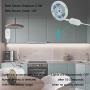 KXZM Motion Sensor Activated LED Strip Light Warm White 3000-3500K, 6.6ft/2M USB Powered 5V Pir Sensor LED Night Light for Closet Light Bedroom Cabinet Stairs KXZM Motion Sensor Activated LED Strip Light Warm White 3000-3500K, 6.6ft/2M USB Powered 5V Pir Sensor LED Night Light for Closet Light Bedroom Cabinet Stairs