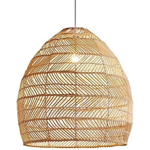 Essenc Rattan Lamp Pendant Light Vintage Hanging Lamp Shades E27 Living Room Dining Room Home Decor Cafe Restaurant Hanglamp