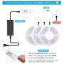 Waterproof Led Strip Lights for Bedroom 50 Feet