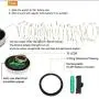 Starry Love Upgraded Solar Mason Jar Lid Light Outdoor Waterproof,Warm White 10 Pack,30 LED String Fairy Star Firefly Jar Lid Lights,Including 10 Hangers (Excluding Jars),for Terrace Garden decoration