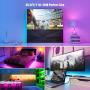 65.6FT/20M LED Strip Lights, ARKOCHIC RGB Led Lights Strip Music Sync Smart Led Lights, 5050 SMD Color Changing LED Strips with Bluetooth Controller Apply for TV, Bedroom, Party and Home Decoration