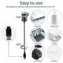Auto Roof USB Star Night Light, Portable Romantic Atmosphere Light, Adjustable Car Interior Decoration Light Atmosphere Lamp for Car, Ceiling, Party, Bedroom, ect. (Plug and Play)