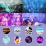 Starry Star Projector, Liwarace WiFi Star Light Projector Work with Alexa Google Home, 4 color 27 modes Night Light with Voice Control/App/Remote, Bluetooth Speaker Night Light for Kids Bedroom Gifts