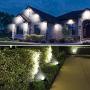 Landscape Lights INNERWILL 5W LED Garden Light 12V-24V Outdoor Flood Lights Landscaping Light Daylight Spotlights Waterproof Low Voltage Lights for Wall, Shed, Garage, Garden Lighting (8 Pack)