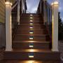 Solar LED Lights for Deck Steps Pathway Yard Stairs Fences, Outdoor Waterproof, 6 Pack