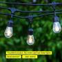 Brightech Ambience PRO LED Energy Efficient 2 Watt Soft White 2700K Dimmable Bulb - Outdoor String Lights – Edison-Inspired Exposed Filaments - 15 Pack - E26 Base