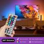 Elfeland LED Strip Lights 39.3FT/12M 5050 RGB Light Strips Color Changing Rope Lights Flexible Tape Light Kit with 44 Keys Remote Controller & 12V 5A Power Supply