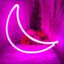 LED Neon Signs for Wall Decor,USB or Battery Decor Light,Neon Light for Bedroom,LED Neon Decorative Lights for Christmas,Party,Girls Living Room (Pink)