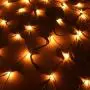 Joiedomi 2x100 Warm White Incandescent Christmas Net Lights for Indoor & Outdoor Decorations, Christmas Events, Christmas Eve Night Decor, Christmas Tree, Bushes