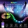 ELlight LED Strip Lights with APP, Dream Color 32.8ft LED Lights with Multicolor Chasing, Waterproof RGB Rope Lights Kit, 300 LEDs SMD 5050 Flexible Strip Lighting for Home Kitchen