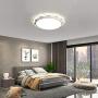 LED Flush Mount Ceiling Light FangYanMei Small Ceiling lamp Sun Ceiling Light for Bedroom Boys and Girls Room lamp White Metal Light led Modern Ceiling Light fixtures 4000K 20.4INCH 68W