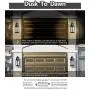 MOTINI 1-Light Outdoor Wall Sconce Lantern with Motion Sensor and Dusk to Dawn 60 W Bulb Included IP23 Waterproof Exterior Light Fixtures Wall Mount in Black Finish with Water Glass Shade