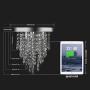 3 Lights Mini Crystal Flushmount Chandelier Fixture, Crystal Ceiling Lamp, H10.4'' X W9.8'', Elegant Modern Flush Mount Ceiling Light for Bedroom, Hallway, Bar, Living Room, Dining Room, Chrome(G9 Base) 3 Lights Mini Crystal Flushmount Chandelier Fixture, Crystal Ceiling Lamp, H10.4'' X W9.8'', Elegant Modern Flush Mount Ceiling Light for Bedroom, Hallway, Bar, Living Room, Dining Room, Chrome(G9 Base)