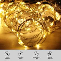 TEPENAR LED Curtain Lights with Hooks: 300 LED Curtain Fairy Lights 9.8 x 9.8ft 8 Light Modes USB Powered Remote Control Curtain String Lights for Bedroom Party Wedding Christmas Decorations