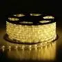 Buyagn 99Ft LED Rope Lights, Cuttable LED Strip Lights Outdoor Waterproof Decorative Lighting for Indoor/Outdoor Decorations,Eaves,Backyards Garden,Party and Bedroom Decorations(Warm White)