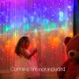 Something Unicorn - LED String Curtain Lights with Dimmer Switch for Teen Room, Girls Room, College Dorm, Nursery, Kids Room Décor. Perfect for Unicorn, Fairy & Rainbow Decoration. (Standard Version)