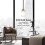 TODOLUZ Black Single Island Pendant Light with Opal White Cylinder Shades Mini Ceiling Hanging Light Fixture for Kitchen Diving Room Study Loft