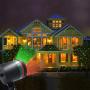 Brattie Christmas Projection Lights Garden Lights Starry Outdoor Lawn Lights Christmas Star Laser Projector Light LED Moving Outdoor Landscape Stage RGB Lamp