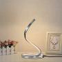 KARMIQI Dimmable LED Table Lamp for Bedroom, 7W Touch Control Table Lamp, Modern Spiral Bedside Nightstand Lamp for Living Room