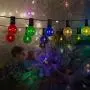 MEIDAODUO Color Changing Outdoor String Lights with Remote - 96ft Commercial Grade RGB Patio Lights, Dimmable LED Colored String Lights RGB Waterproof Café Ambience, Linkable MEIDAODUO Color Changing Outdoor String Lights with Remote - 96ft Commercial Grade RGB Patio Lights, Dimmable LED Colored String Lights RGB Waterproof Café Ambience, Linkable
