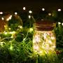 Aikenus 10 Pack LED Fairy String Lights Indoor Lights Waterproof White Lights Battery Operated, 47 Inches 24 LEDs Firefly Lights for Bedroom Weddings Christmas Decorations Party DIY (Warm White)