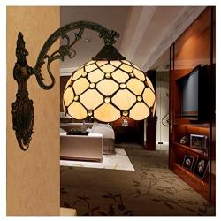 Wall Lamps, Tiffany Style Wall Lights, Retro Creative Bedroom Living Room Dining Room Study Staircase Hallway Aisle Decorative Lighting,A